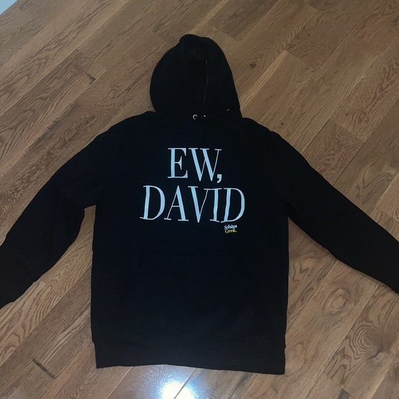 Ew David Hoodie in Black Schitts Creek - Picture 4 of 5
